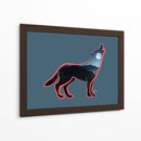 Lobo Aullando - Corrococho | Cuadro decorativo de Canvas Lab