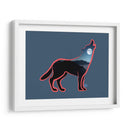 Lobo Aullando - Corrococho | Cuadro decorativo de Canvas Lab