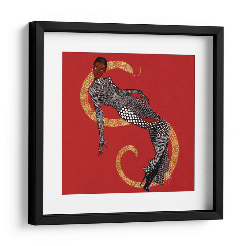 Año de la Serpiente - Púrpura Imperial | Cuadro decorativo de Canvas Lab