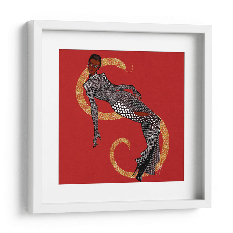 Año de la Serpiente - Púrpura Imperial | Cuadro decorativo de Canvas Lab