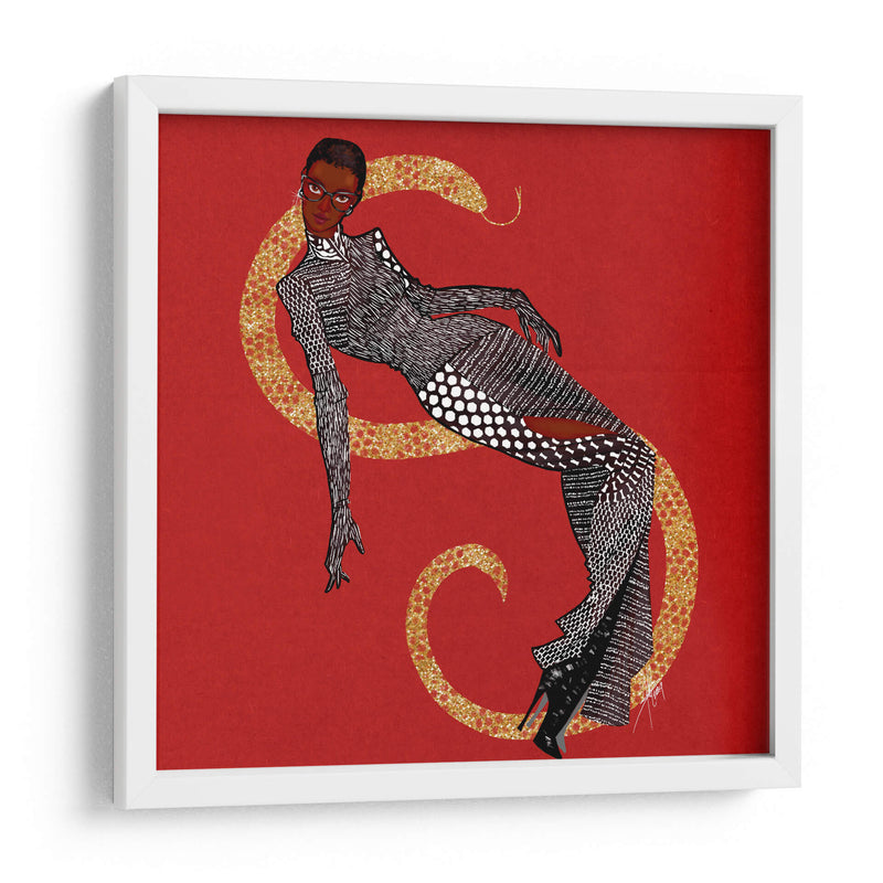 Año de la Serpiente - Púrpura Imperial | Cuadro decorativo de Canvas Lab