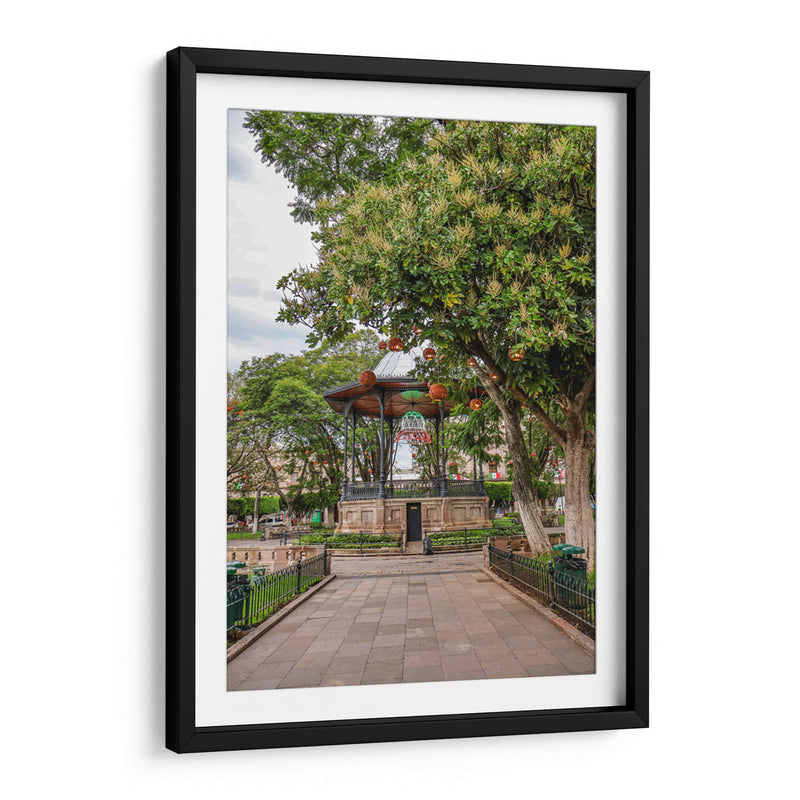 Quiosco en el centro histórico de Morelia. - Nosion | Cuadro decorativo de Canvas Lab