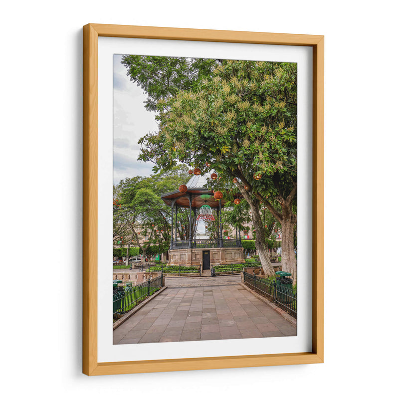 Quiosco en el centro histórico de Morelia. - Nosion | Cuadro decorativo de Canvas Lab