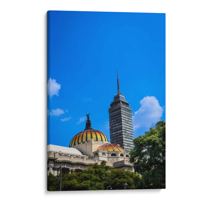 Palacio de Bellas Artes y Torre Latinoamericana. - Nosion | Cuadro decorativo de Canvas Lab