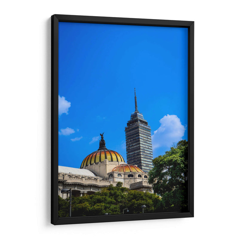 Palacio de Bellas Artes y Torre Latinoamericana. - Nosion | Cuadro decorativo de Canvas Lab