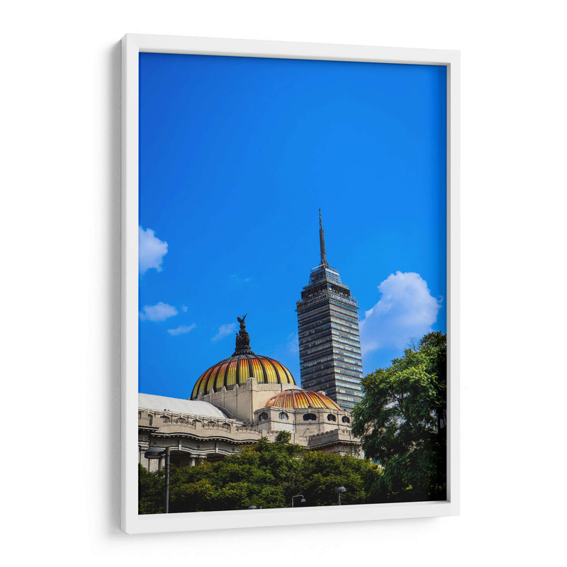 Palacio de Bellas Artes y Torre Latinoamericana. - Nosion | Cuadro decorativo de Canvas Lab