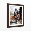 El cazarrecompensas  - Paltik Arte Digital | Cuadro decorativo de Canvas Lab