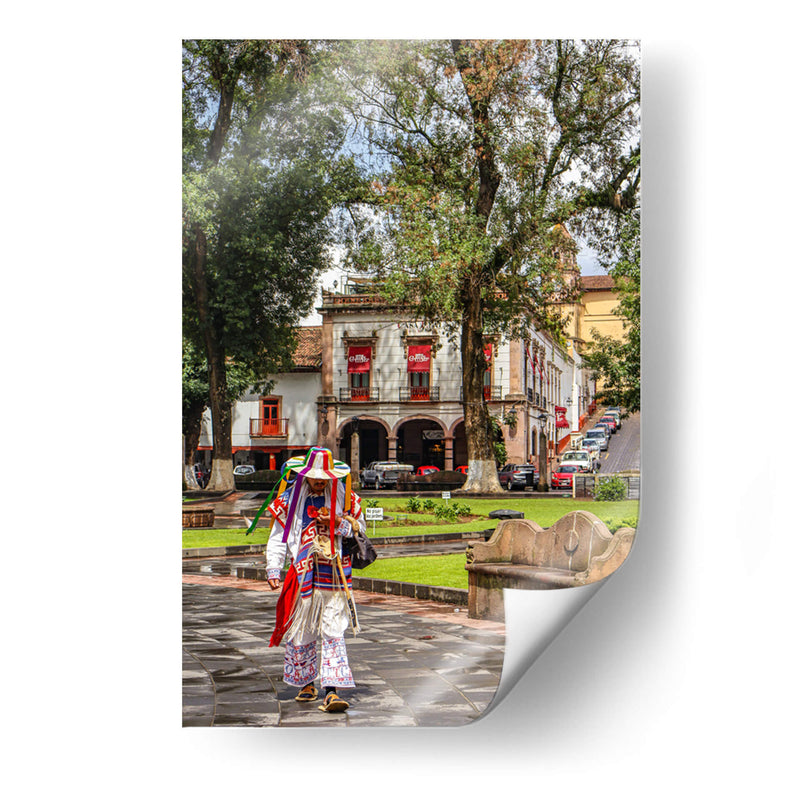 Danzante en Pátzcuaro Michoacán. - Nosion | Cuadro decorativo de Canvas Lab