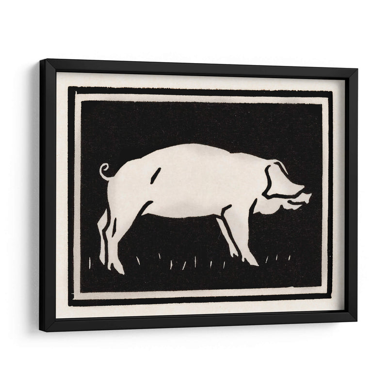 Cerdo - Julie de Graag | Cuadro decorativo de Canvas Lab