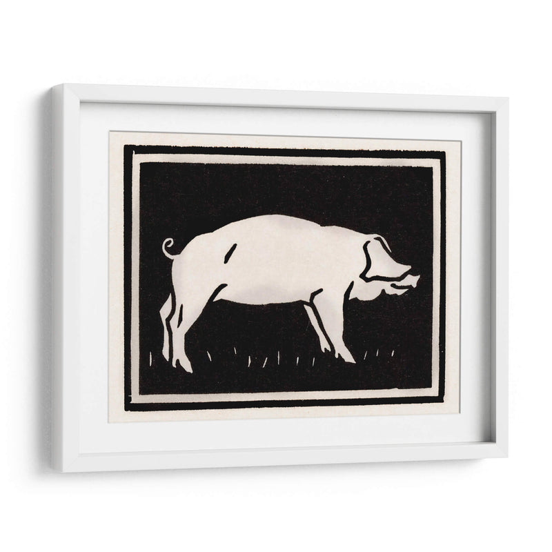 Cerdo - Julie de Graag | Cuadro decorativo de Canvas Lab