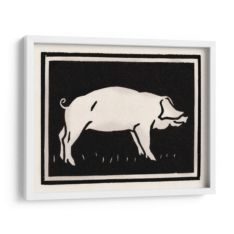 Cerdo - Julie de Graag | Cuadro decorativo de Canvas Lab