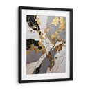 Abstracto Gris y Dorado - Infiniity Art | Cuadro decorativo de Canvas Lab