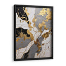 Abstracto Gris y Dorado - Infiniity Art | Cuadro decorativo de Canvas Lab