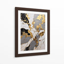 Abstracto Gris y Dorado - Infiniity Art | Cuadro decorativo de Canvas Lab