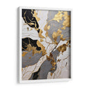 Abstracto Gris y Dorado - Infiniity Art | Cuadro decorativo de Canvas Lab