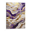 Violeta y Dorado - Infiniity Art | Cuadro decorativo de Canvas Lab