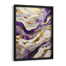 Violeta y Dorado - Infiniity Art | Cuadro decorativo de Canvas Lab