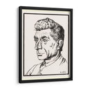 Retrato de un hombre - Julie de Graag | Cuadro decorativo de Canvas Lab