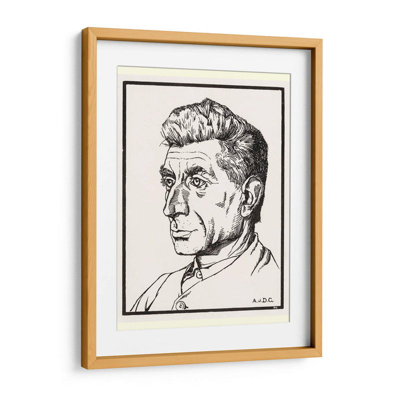 Retrato de un hombre - Julie de Graag | Cuadro decorativo de Canvas Lab