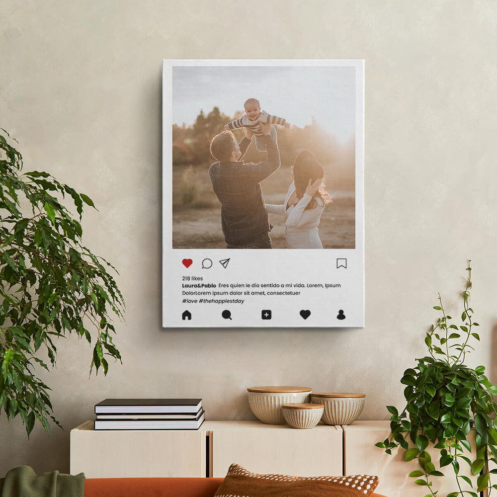 Instagram en Canvas