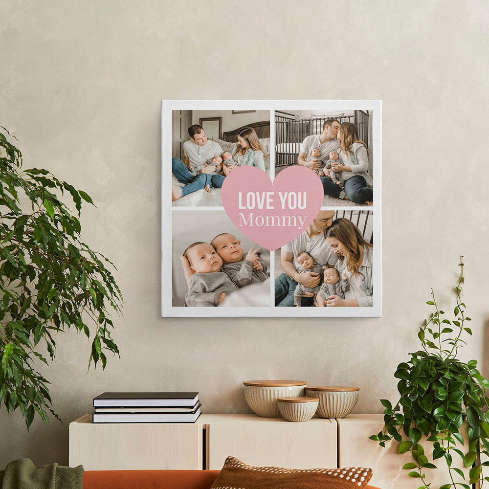 Love you Mommy en Canvas
