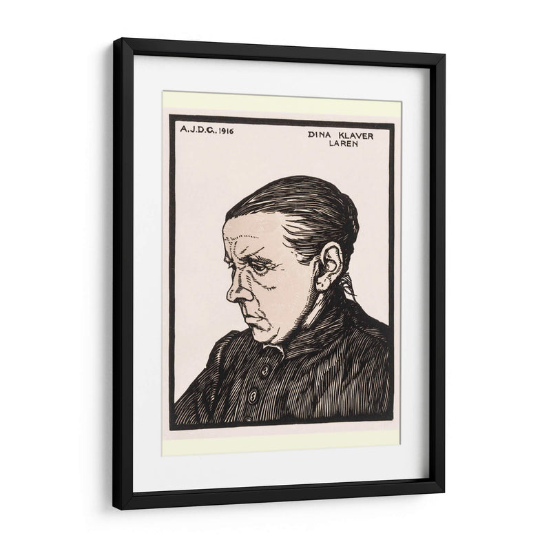 Retrato de Dina Klaver - Julie de Graag | Cuadro decorativo de Canvas Lab