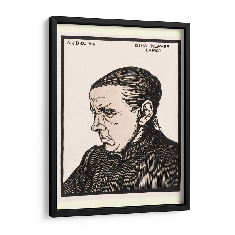 Retrato de Dina Klaver - Julie de Graag | Cuadro decorativo de Canvas Lab