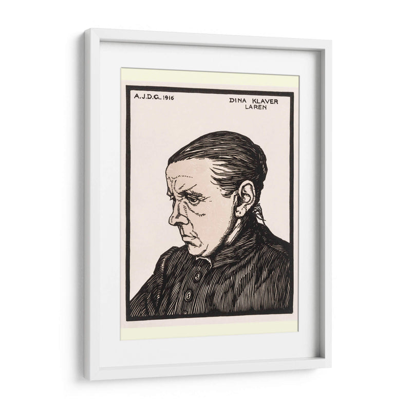 Retrato de Dina Klaver - Julie de Graag | Cuadro decorativo de Canvas Lab