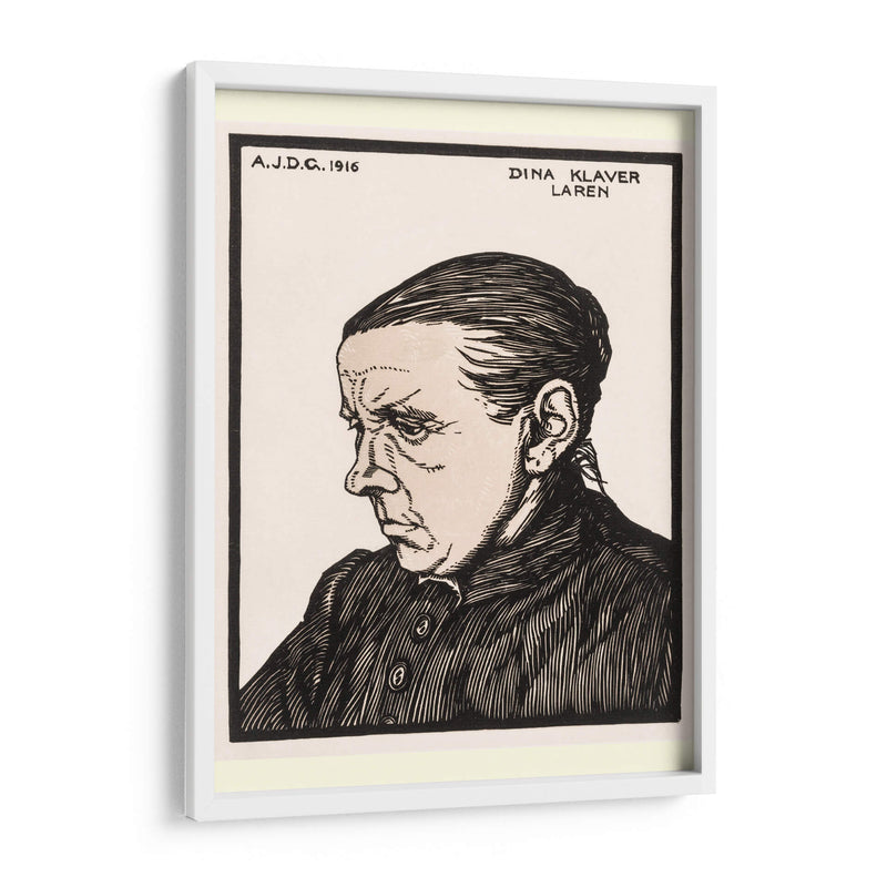 Retrato de Dina Klaver - Julie de Graag | Cuadro decorativo de Canvas Lab