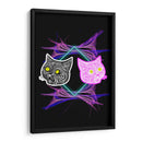 Gatos Neón Psicodélicos. - Nosion | Cuadro decorativo de Canvas Lab