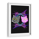 Gatos Neón Psicodélicos. - Nosion | Cuadro decorativo de Canvas Lab