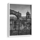 Templo del Sagrario Pátzcuaro en Blanco y Negro. - Nosion | Cuadro decorativo de Canvas Lab