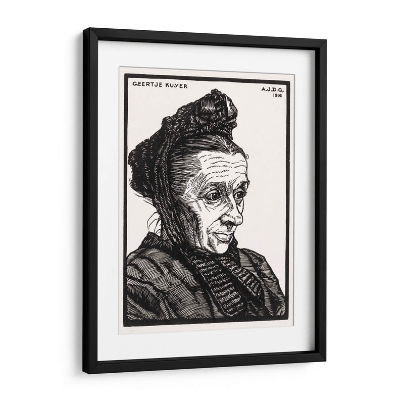 Retrato de Geertje Kuijer - Julie de Graag | Cuadro decorativo de Canvas Lab