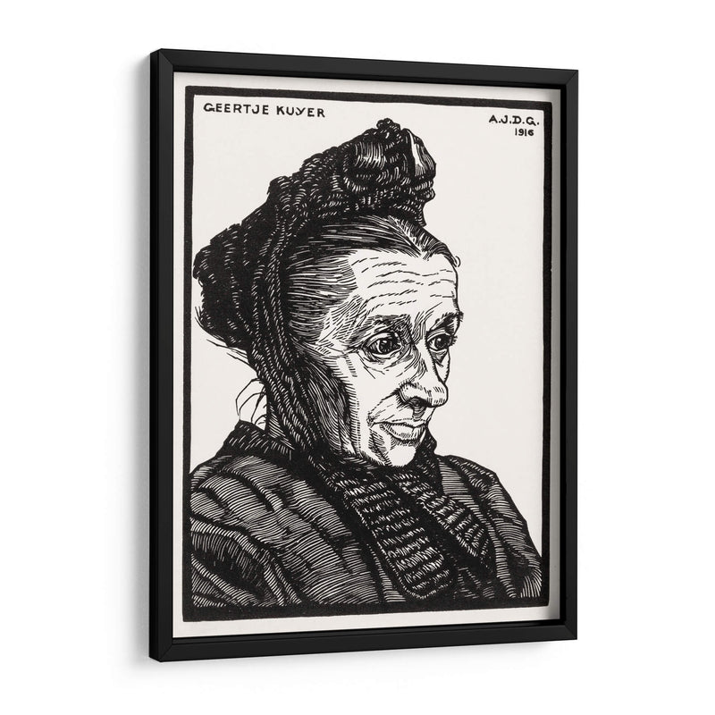 Retrato de Geertje Kuijer - Julie de Graag | Cuadro decorativo de Canvas Lab