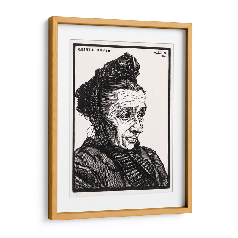Retrato de Geertje Kuijer - Julie de Graag | Cuadro decorativo de Canvas Lab
