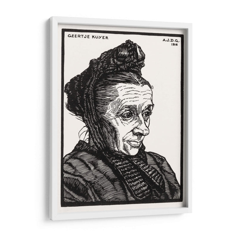 Retrato de Geertje Kuijer - Julie de Graag | Cuadro decorativo de Canvas Lab