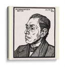 Retrato de Hendricus Petrus Bremmer - Julie de Graag | Cuadro decorativo de Canvas Lab