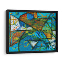 Casi geométricas triángulos y círculos - mem | Cuadro decorativo de Canvas Lab