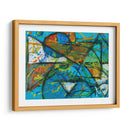 Casi geométricas triángulos y círculos - mem | Cuadro decorativo de Canvas Lab