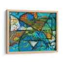 Casi geométricas triángulos y círculos - mem | Cuadro decorativo de Canvas Lab