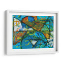 Casi geométricas triángulos y círculos - mem | Cuadro decorativo de Canvas Lab