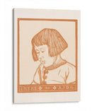 Retrato de Ineke Broekman - Julie de Graag | Cuadro decorativo de Canvas Lab