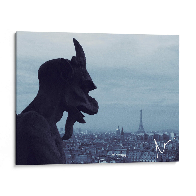 Gárgola y torre, París 2003 - mem | Cuadro decorativo de Canvas Lab