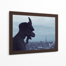 Gárgola y torre, París 2003 - mem | Cuadro decorativo de Canvas Lab