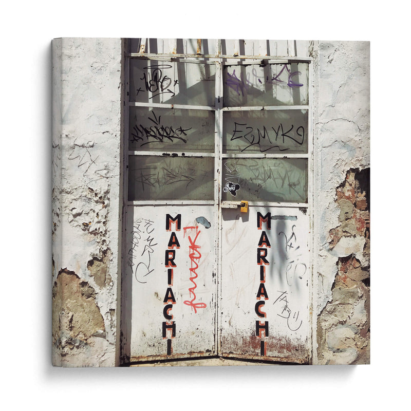 Puertas de mariachi, Puebla, México, 2024 - mem | Cuadro decorativo de Canvas Lab