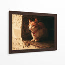 Gato con cascabel - Nacifilm | Cuadro decorativo de Canvas Lab