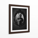 Gato en espejo gótico - Nacifilm | Cuadro decorativo de Canvas Lab