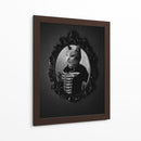 Gato en espejo gótico - Nacifilm | Cuadro decorativo de Canvas Lab