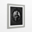 Gato en espejo gótico - Nacifilm | Cuadro decorativo de Canvas Lab