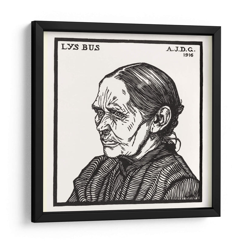 Retrato de Lijs Bus - Julie de Graag | Cuadro decorativo de Canvas Lab